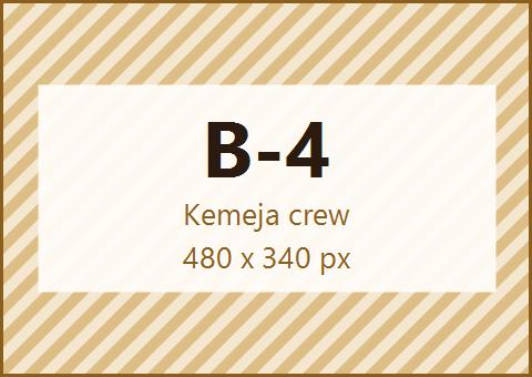 Kemeja crew model shanghai untuk seragam kerja