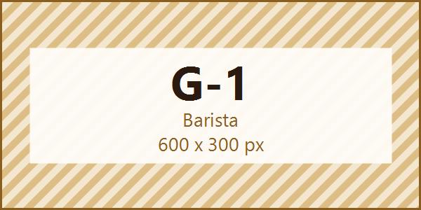 Barista bekerja di balik bar memakai apron Get Apron