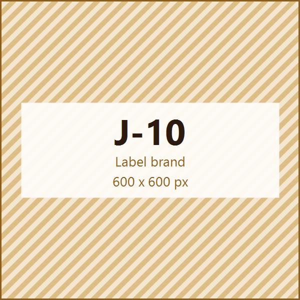 Detail label brand di bagian dalam seragam outlet
