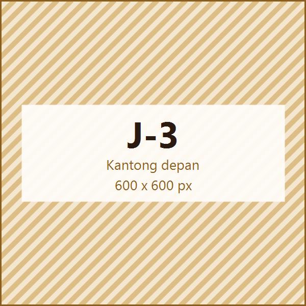 Detail kantong depan apron waiter untuk nota dan pulpen